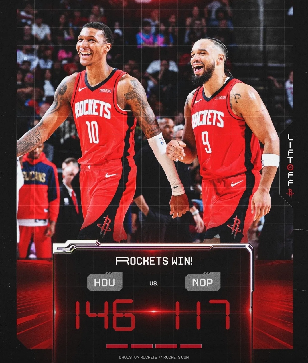 火箭胜马刺，取得三连胜